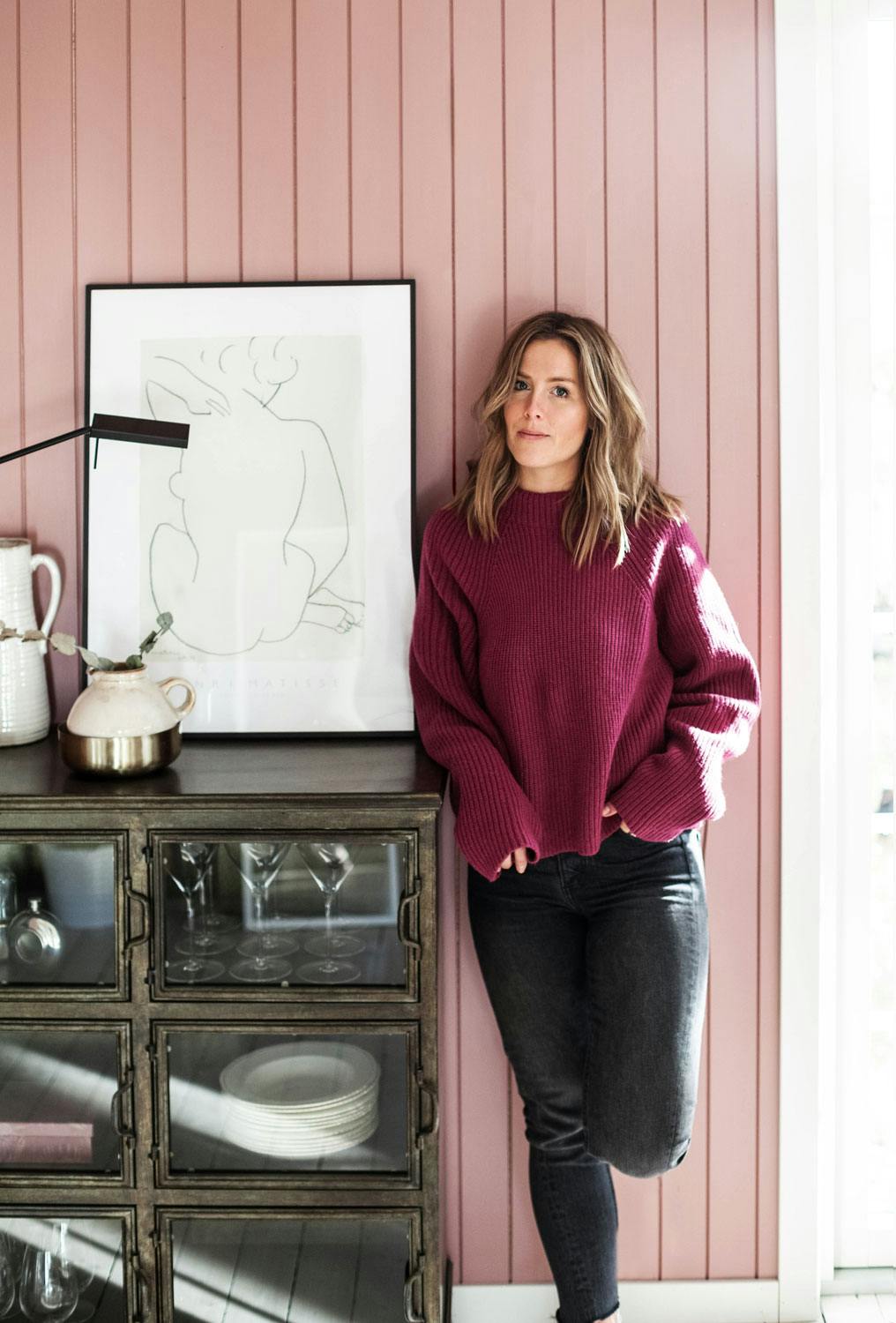 bol 180410 70 Boligreportasje hjemme hos Anja Enger Larsen (29) i huset hennes på Jeløya